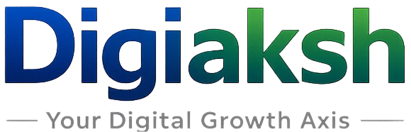 digiaksh logo with tagline